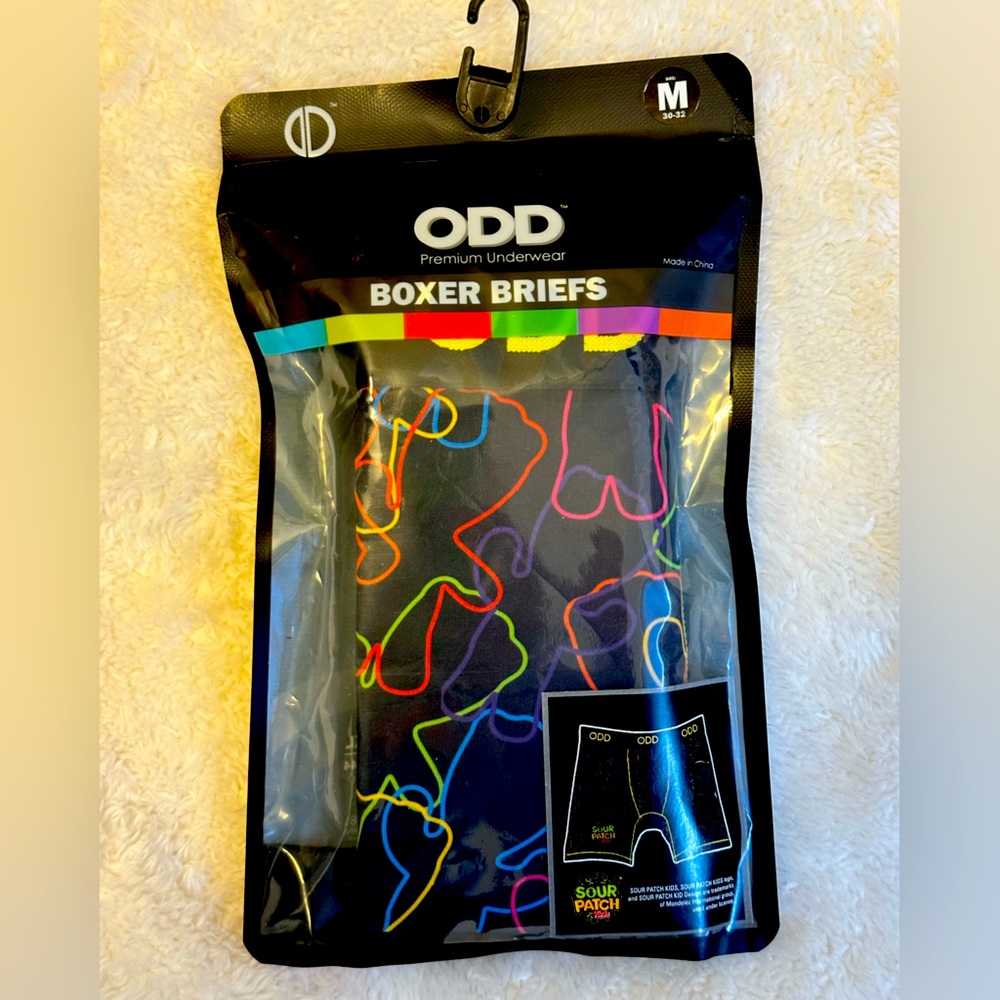 New ODD-SOCKS boxer briefs sour patch